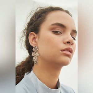 18K Gold-Plated Irregular Earrings